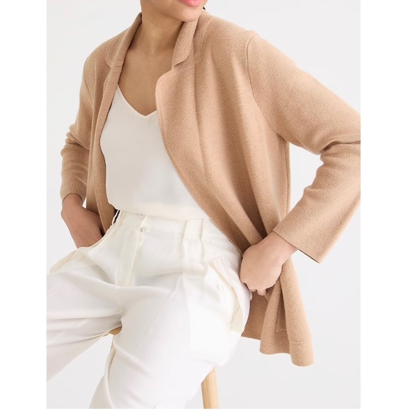 J. Crew Jackets & Blazers - J.CREW Eloise Knit Blazer Size XS